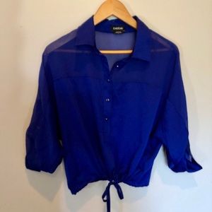 Lavender Bebe blouse